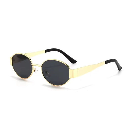 Oval Metal Sunglasses
