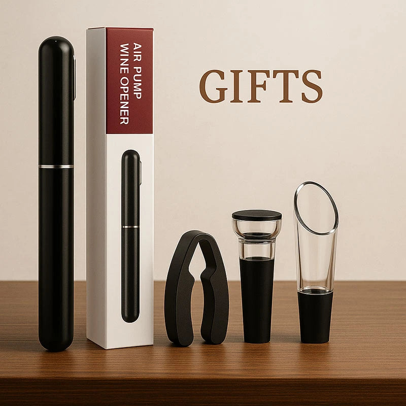 Easy Wine Opener + Gifts