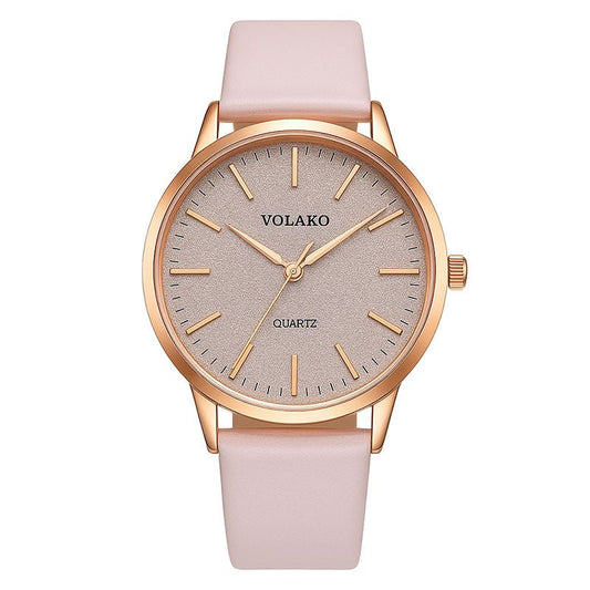 Shiny Watch and Rose Flower Bracelet